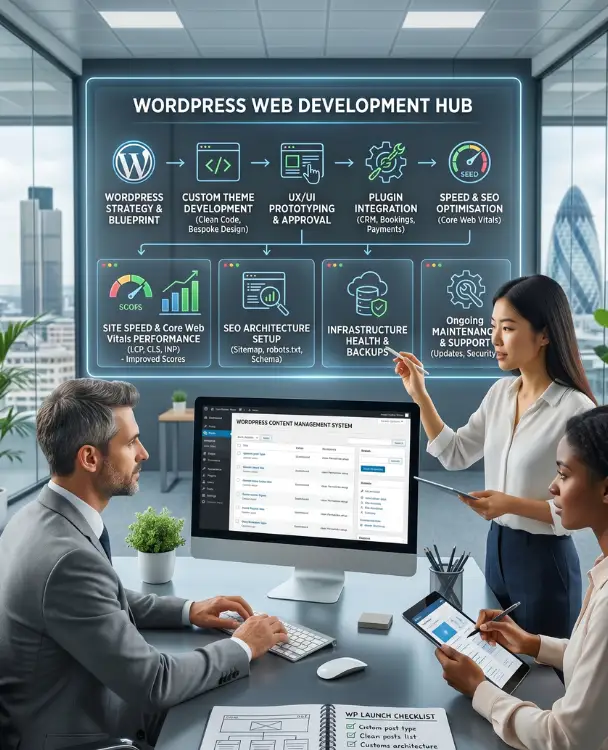 WordPress Development Services in London