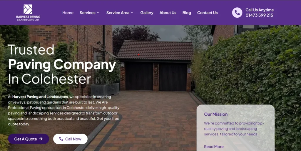 Harvest Paving And Landscape Case Study