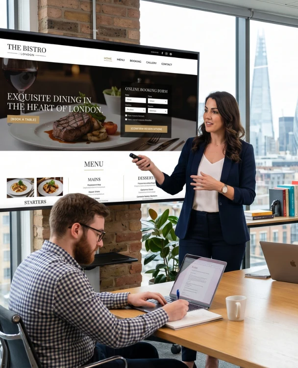 Restaurant Website Design