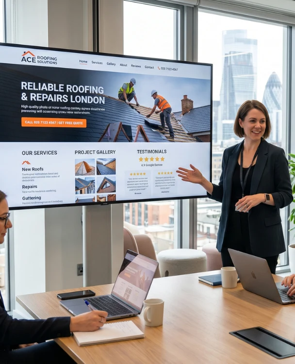 Roofing Website Design