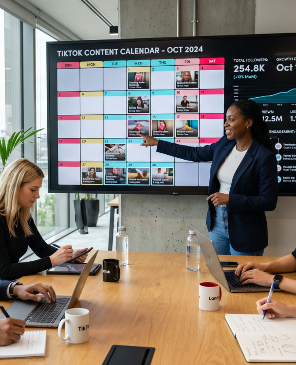 TikTok Marketing Services in London