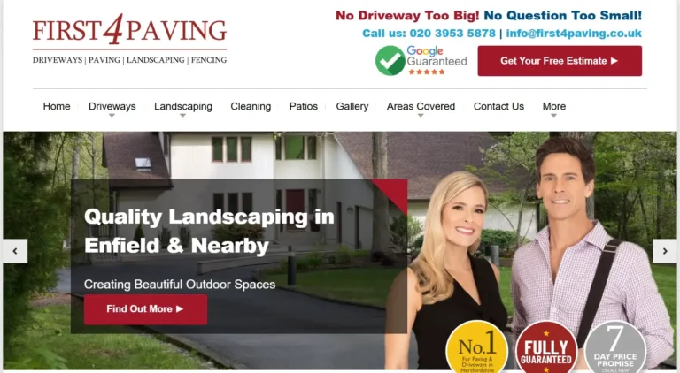 Digital Marketing Agency London 10 First4Paving Case Study