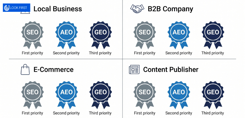 GEO vs SEO vs AEO: What's the Difference And Why Businesses Need It In 2026 6 GEO vs SEO