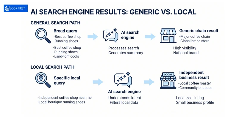 How Wood Green Businesses Can Compete With Brands in AI Search Results 5 AI Search engine results