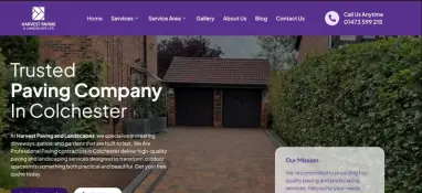 Harvest paving landscape ltd SEO Case Study