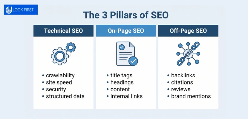 The Complete Technical SEO Guide 2026: For Google & AI Search Engines 3 Pillars of SEO