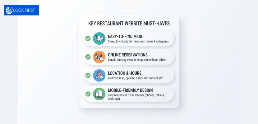 Restaurant Website Designs: Top Features for London Restaurants (Case Study) 3 Restaurant Website Features