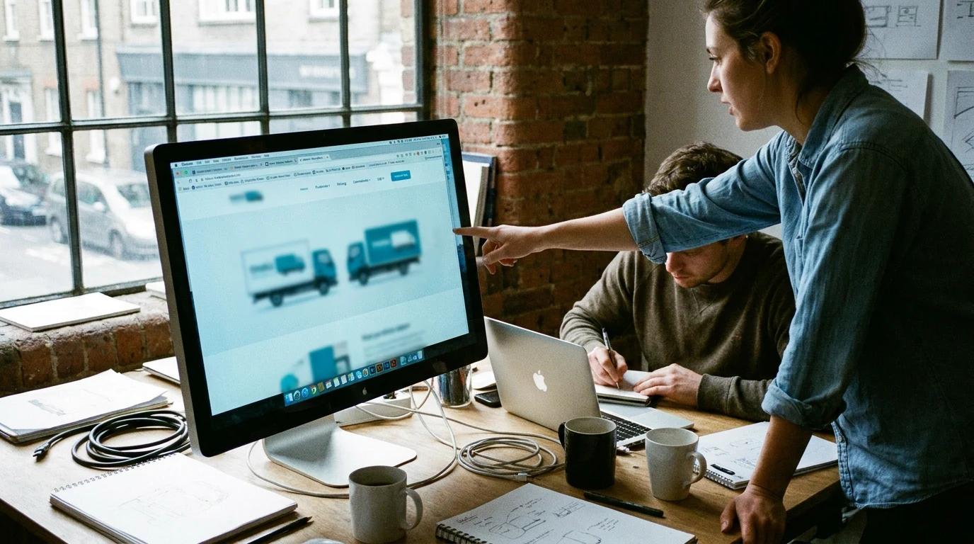 Logistics Website Design In London 1 Logistics Website Design In London