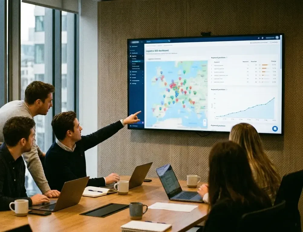 Logistics Website SEO in London